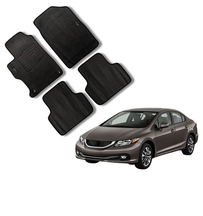 All Weather Floor Mats for 2012 to 2015 Honda Civic