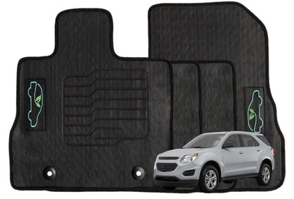 All Weather Floor Mats for 2010 to 2017 Chevrolet Equinox / GMC Terrain