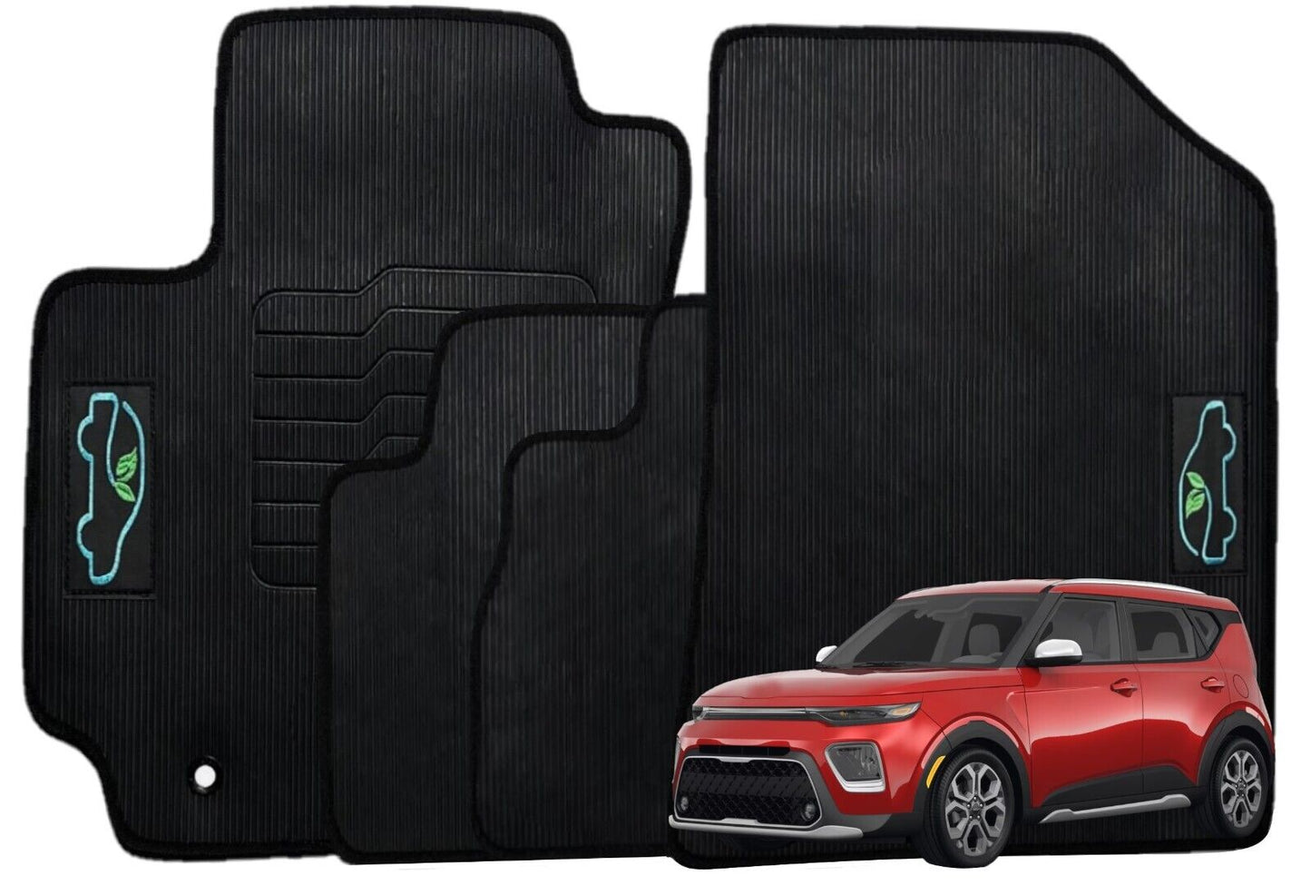 Floor Mats All-Weather for 2020 to 2024 Kia Soul