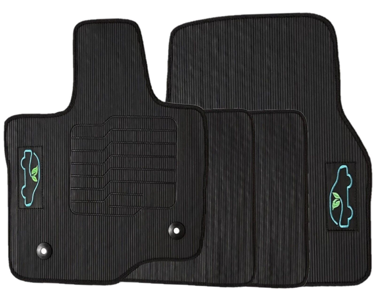 All Weather Floor Mats for 2015 to 2020 Ford F-150 Crew Cabin