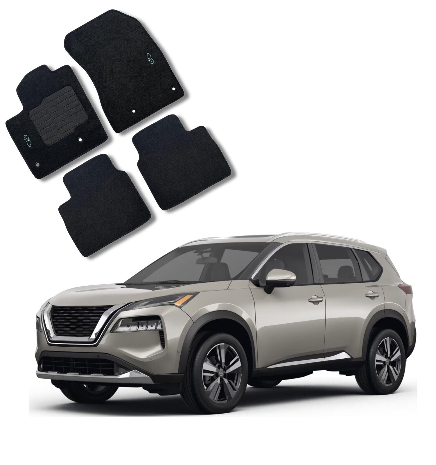 Carpet Floor Mats for 2021 to 2026 Nissan Rogue