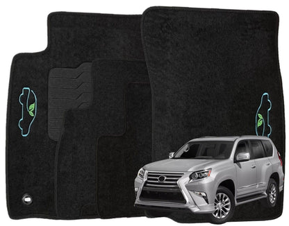 Carpet Floor Mats for 2013 to 2024 Toyota 4Runner and Lexus GX460