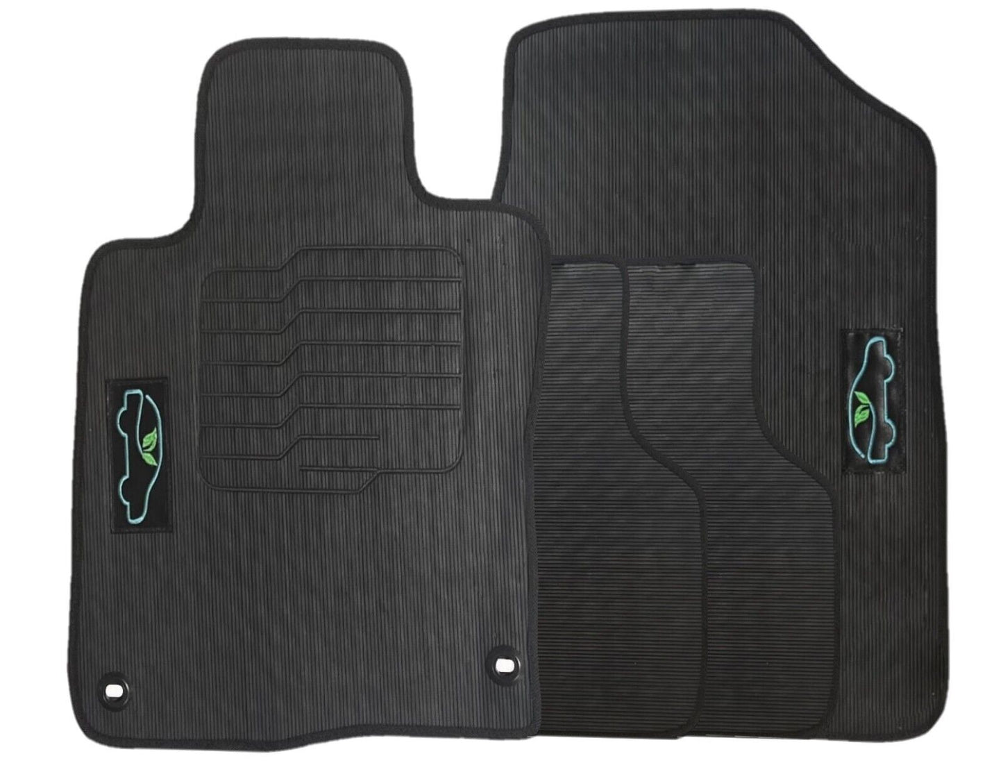 All Weather Floor Mats for 2016 to 2021 Honda Civic Front and Rear