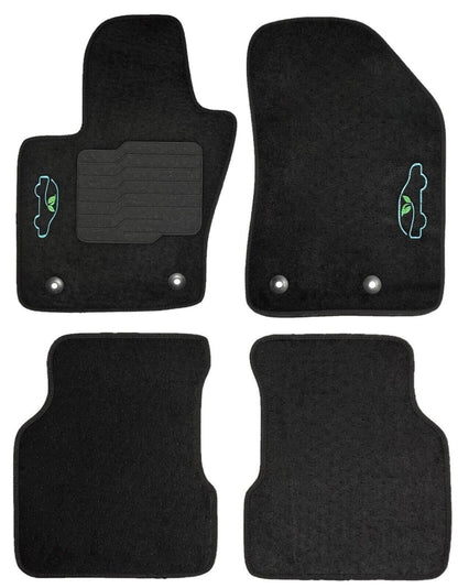 Carpet Floor Mats for 2017 to 2023 Jeep Compass