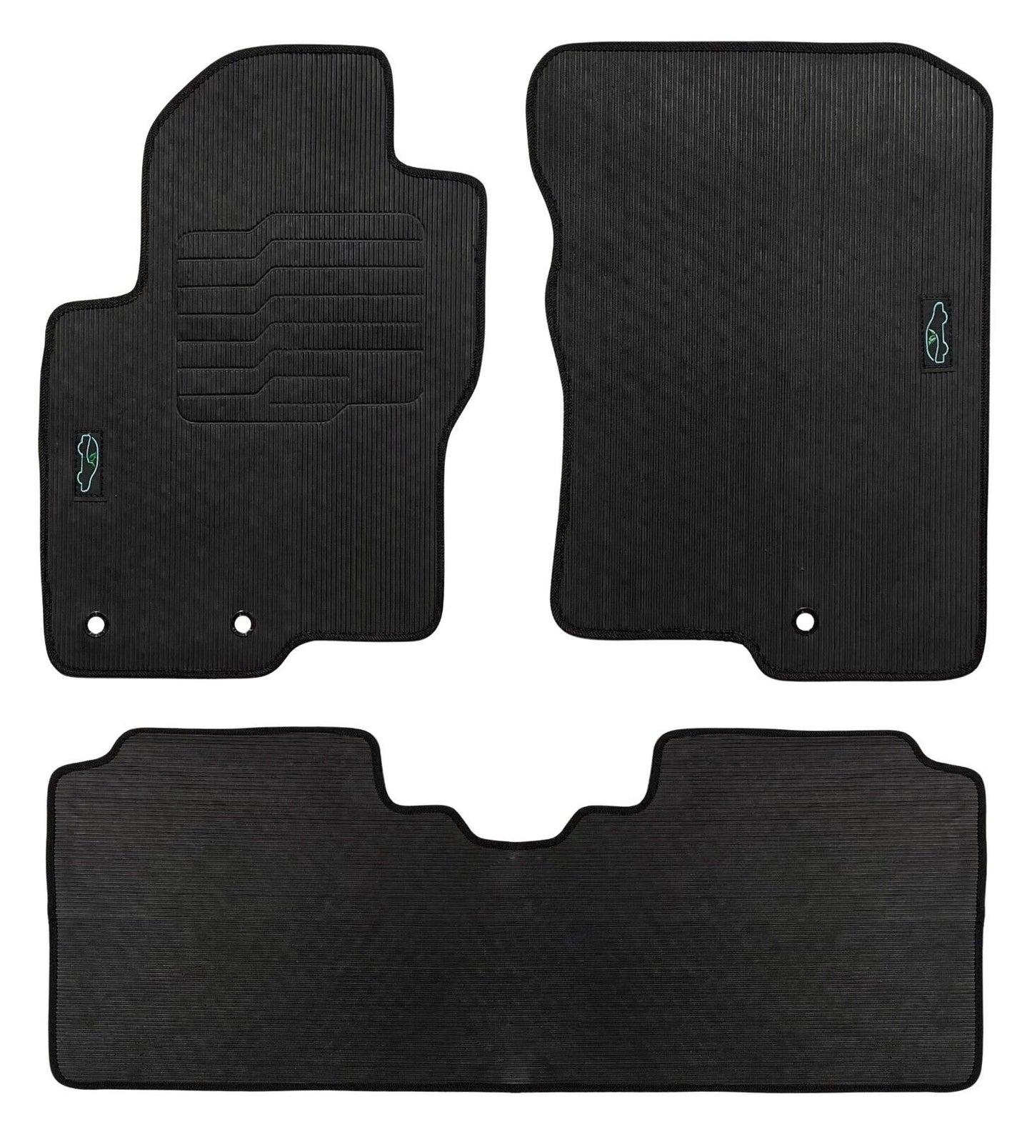 All Weather Floor Mats for 2011 to 2021 Nissan Frontier Crew Cab