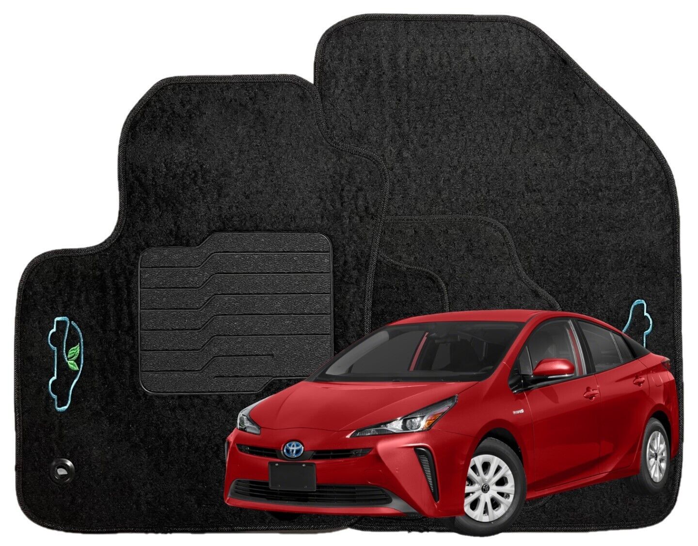 Carpet Floor Mats for 2016 to 2022 Toyota Prius and Prius Prime