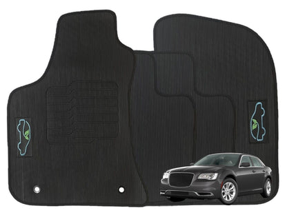 All Weather Floor Mats for 2011 to 2023 Dodge Charger and Chrysler 300