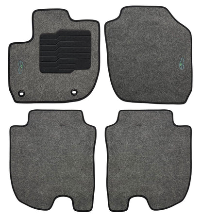 Carpet Floor Mats for 2016 to 2022 Honda HR-V - Gray