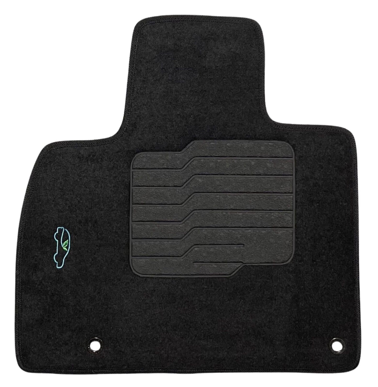 Carpet Floor Mats for 2020 to 2024 Kia Telluride Front, Rear and 3rd Row, Black