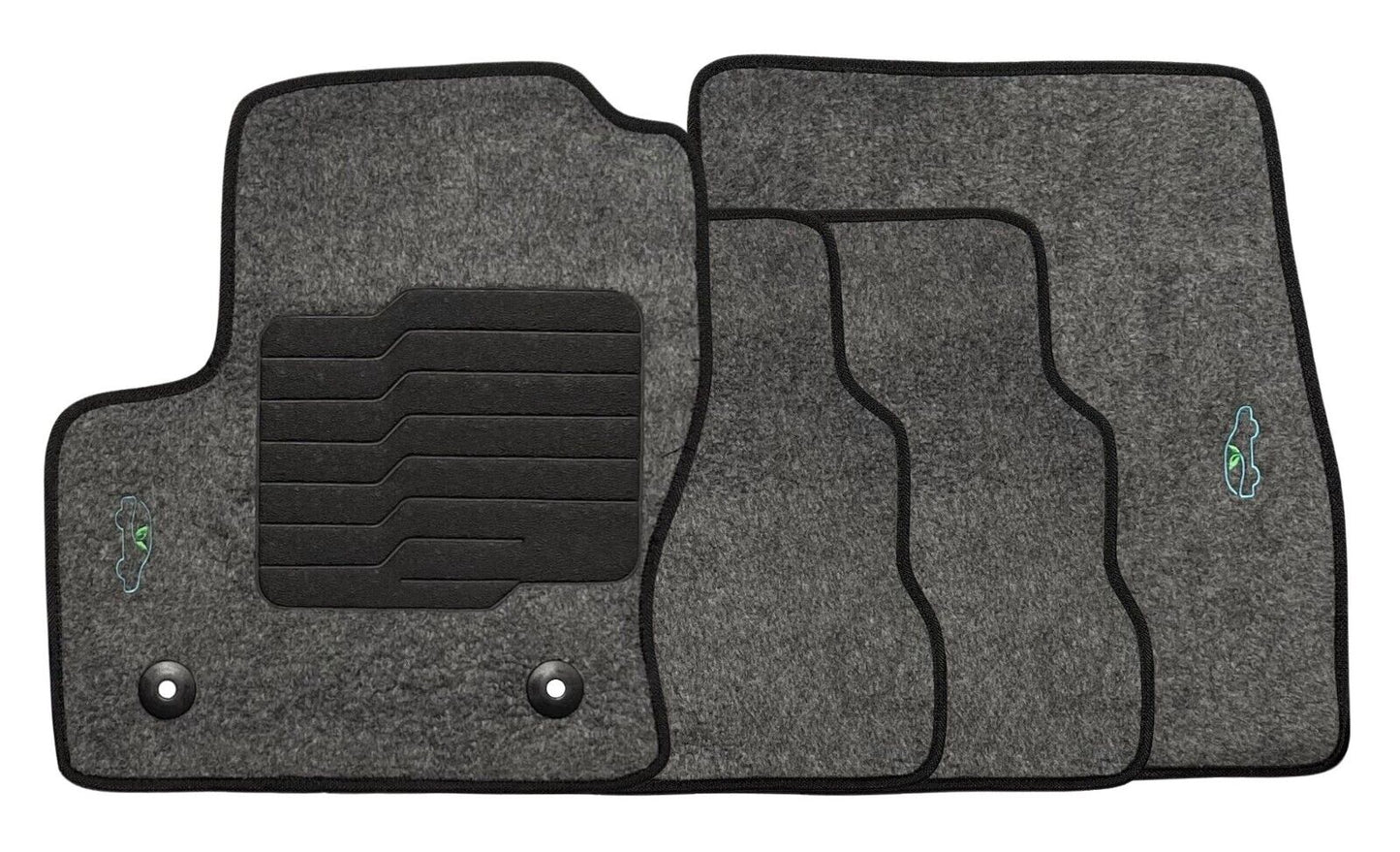 Carpet Floor Mats For 2013 to 2019 Ford Escape - Gray