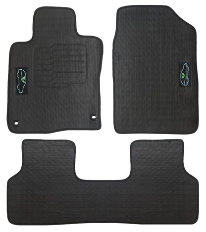 All Weather Floor Mats for 2016 to 2021 Honda Civic Front and Rear