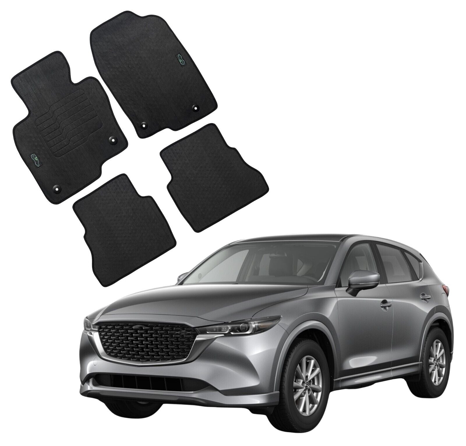 Floor Mats All-Weather for 2017 to 2025 Mazda CX-5