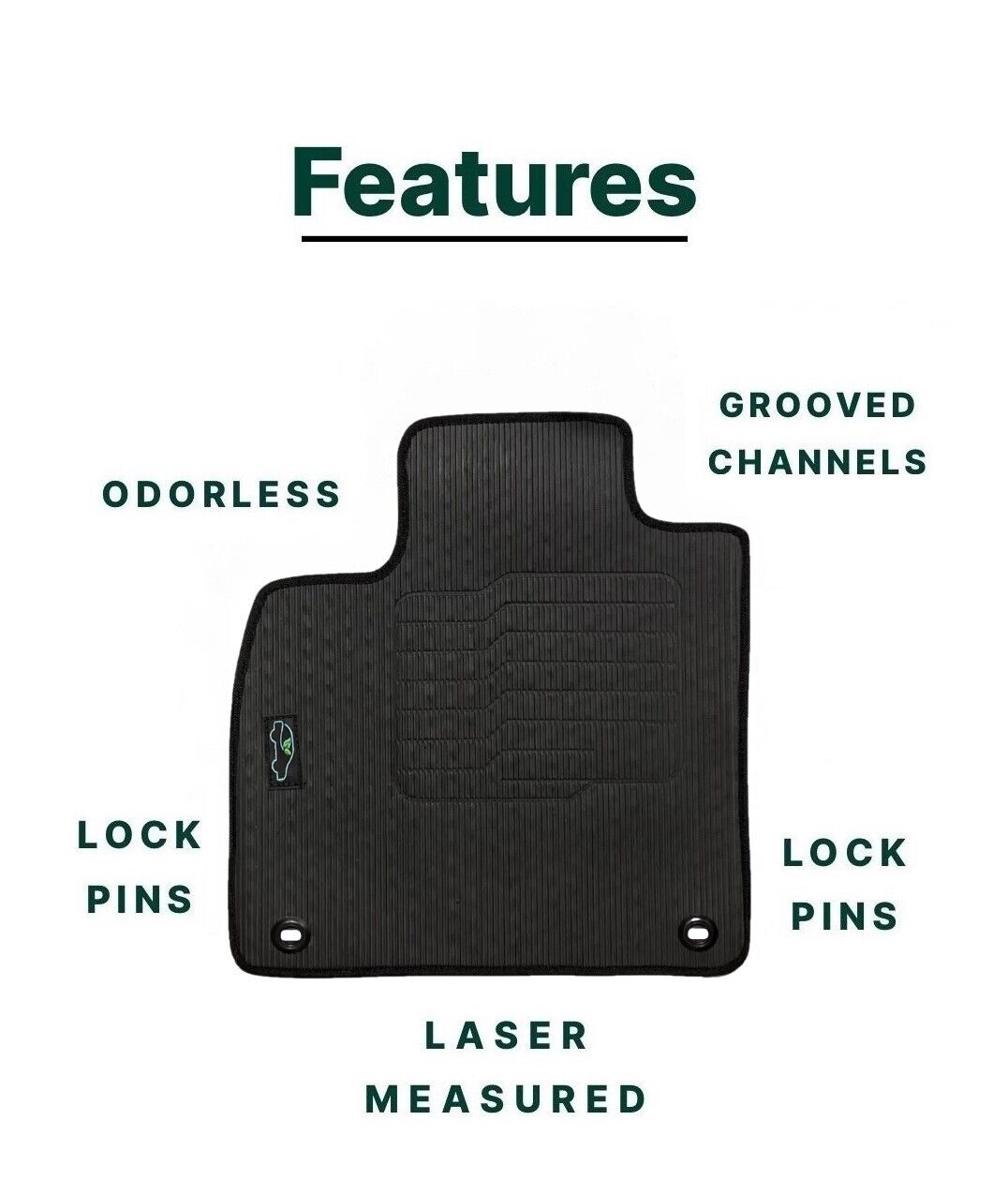 All Weather Floor Mats for 2023 to 2026 Honda Accord