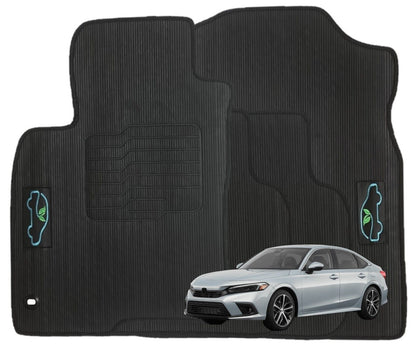 All Weather Floor Mats for 2022 to 2024 Honda Civic