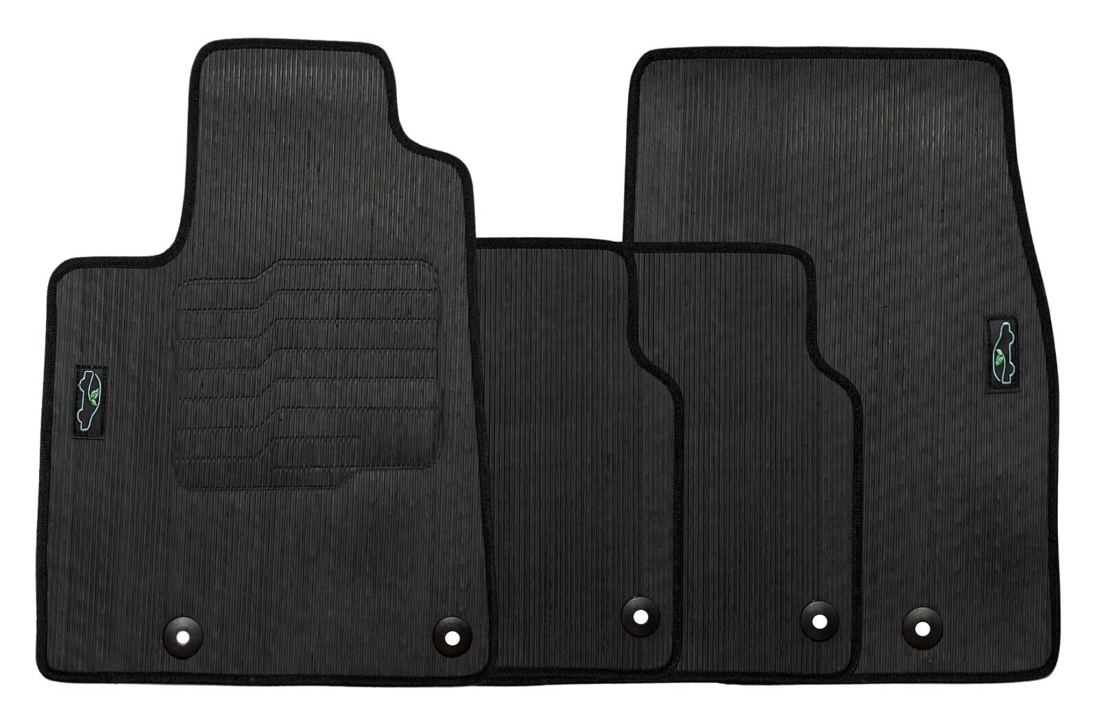 Floor Mats All Weather for 2021 to 2026 Grand Cherokee L (6 or 7 Seat) - Not For Regular Grand Cherokee
