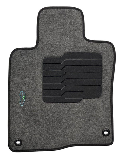 Carpet Floor Mats for 2016 to 2021 Honda Civic - Gray