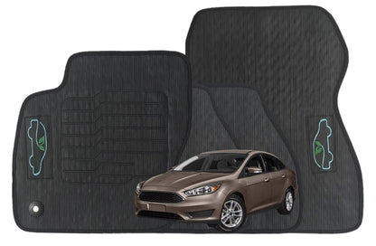 All Weather Floor Mats for 2012 to 2018 Ford Focus