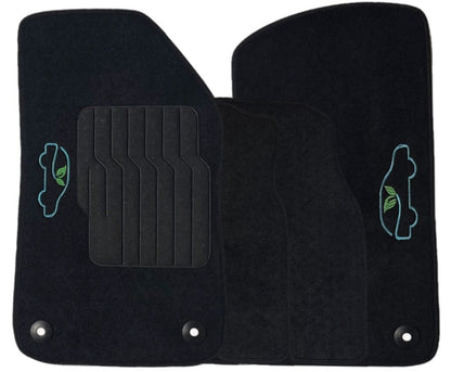 Carpet Floor Mats for 2018 to 2024 Jeep Wrangler 4-Door Models