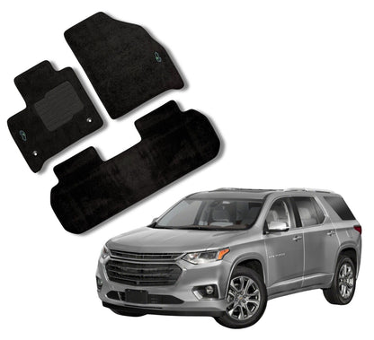 Carpet Floor Mats For 2018 to 2024 Chevrolet Traverse