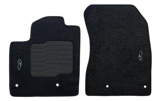 Carpet Floor Mats for 2021 to 2024 Nissan Rogue - Driver and Passenger only