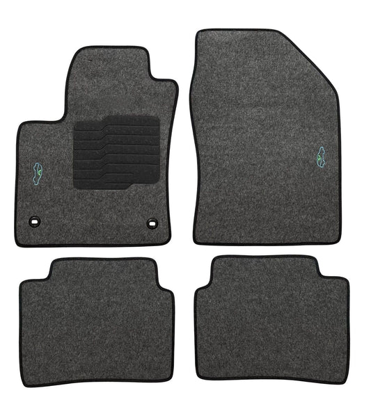 Carpet Floor Mats For 2016 to 2022 Toyota Prius - Gray