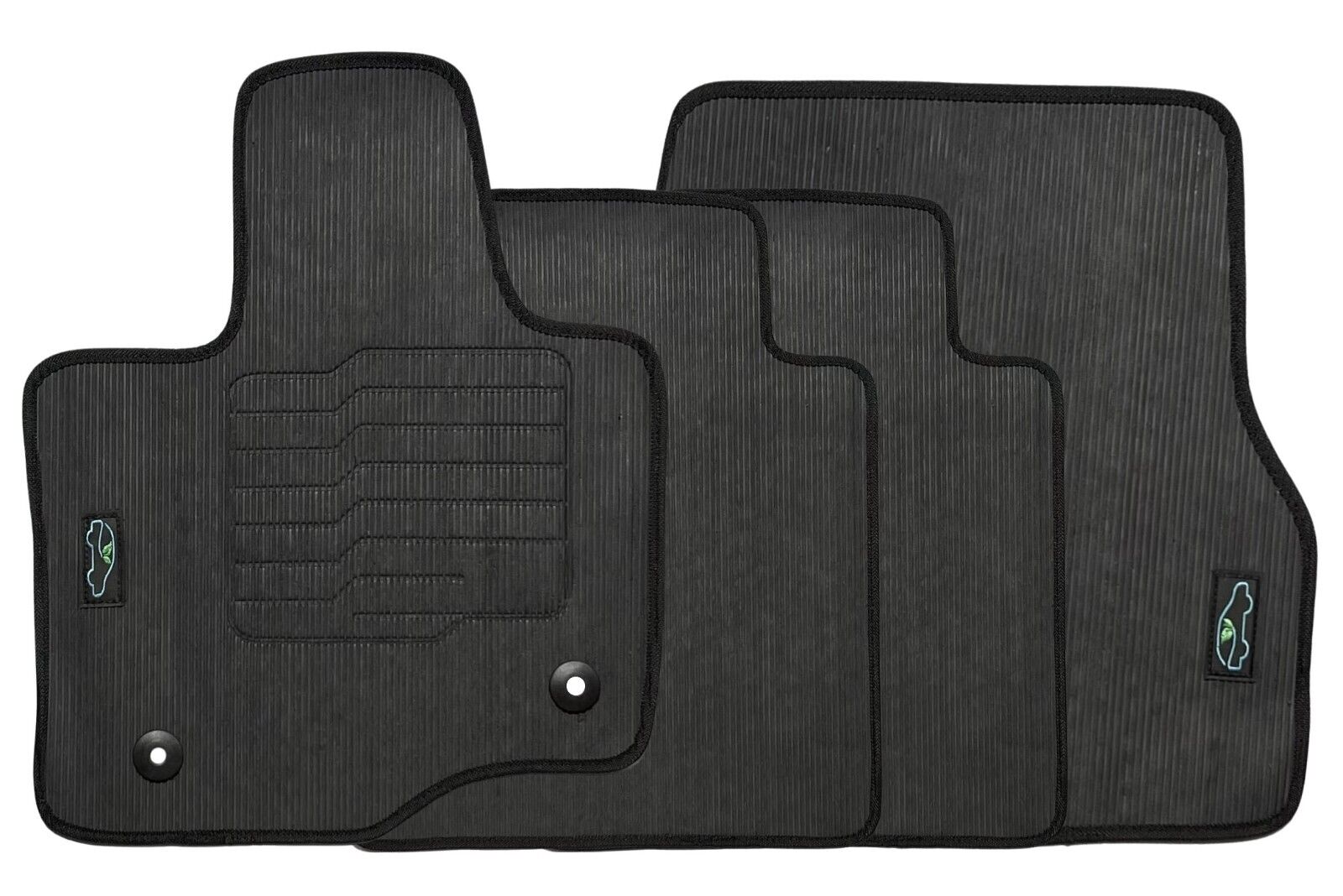 All Weather Floor Mats for 2021 to 2026 Ford F-150 / 2022-2025 F150 Lightning SuperCrew