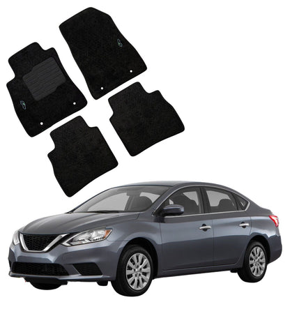 Carpet Floor Mats for 2013 to 2019 Nissan Sentra