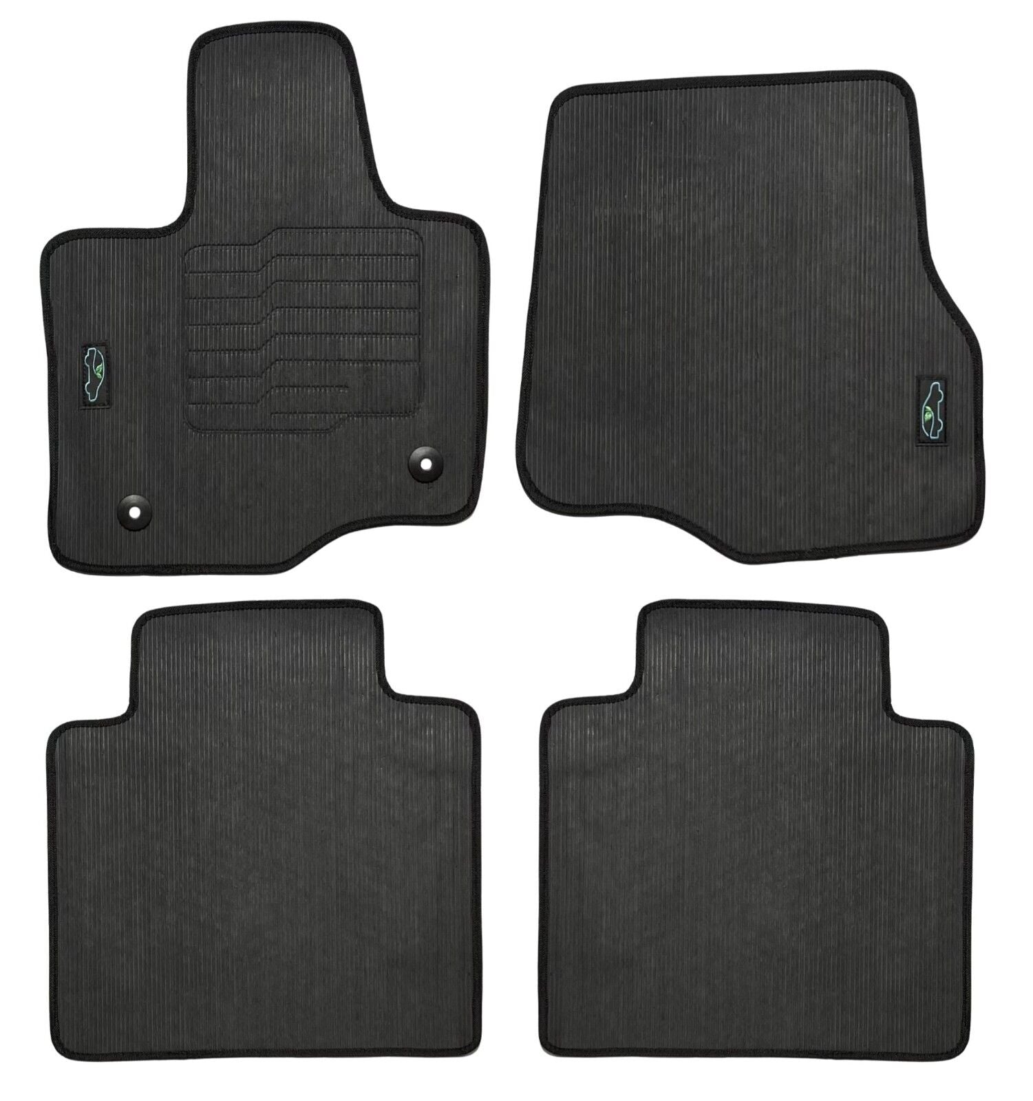 All Weather Floor Mats for 2021 to 2026 Ford F-150 / 2022-2025 F150 Lightning SuperCrew