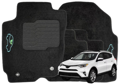 Carpet Floor Mats for 2013 to 2018 Toyota RAV4