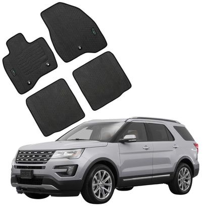 Floor Mats for 2015 to 2019 Ford Explorer All-Weather