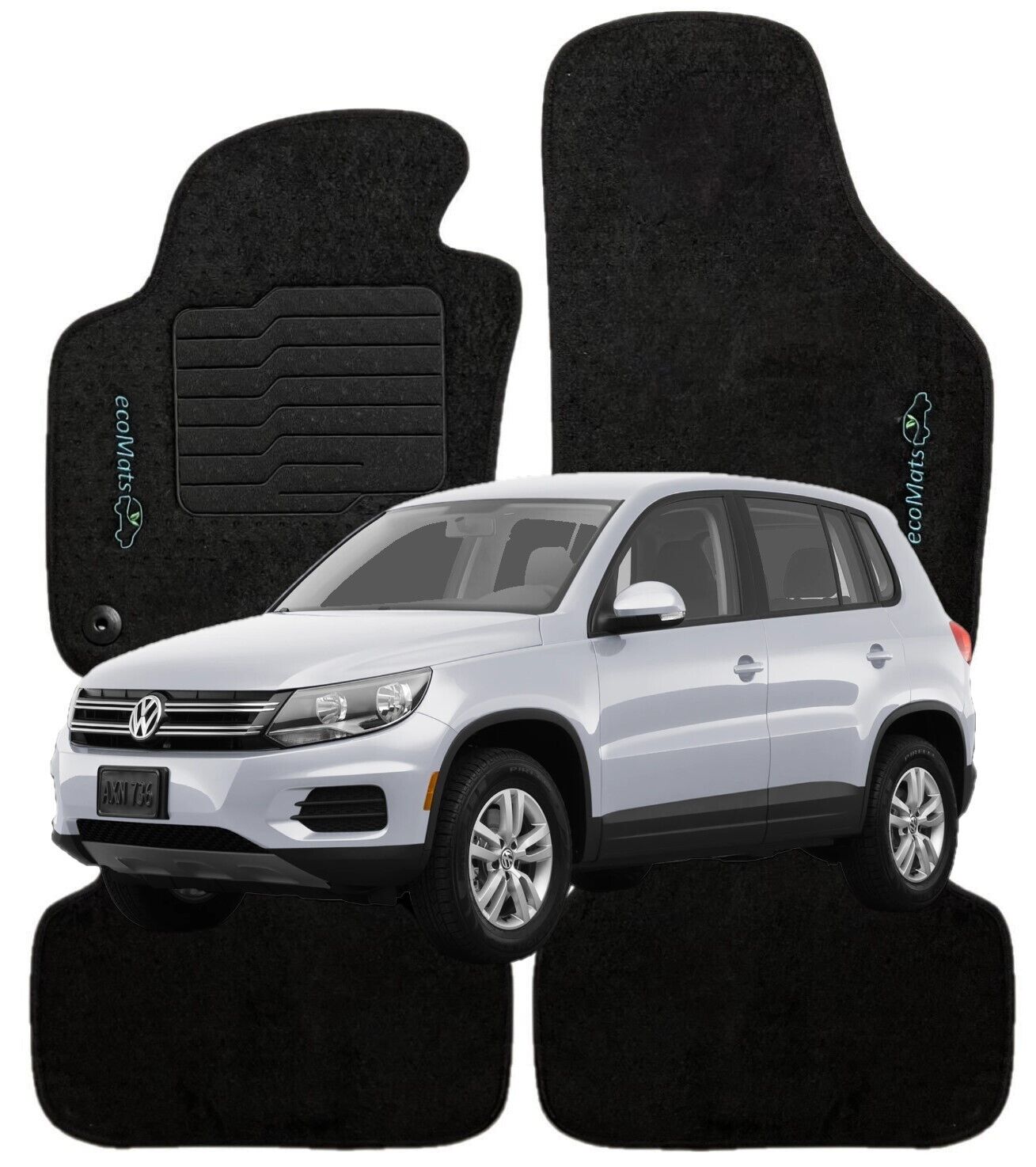 Carpet Floor Mats for Volkswagen Tiguan 2011 to 2017