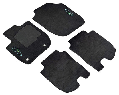 Carpet Floor Mats for 2016 to 2022 Honda HRV / 2015 to 2020 Honda Fit