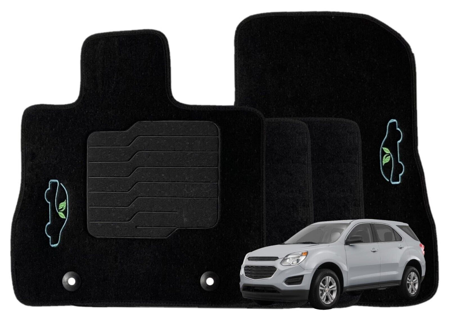 Carpet Floor Mats for 2010 to 2017 Chevrolet Equinox / GMC Terrain