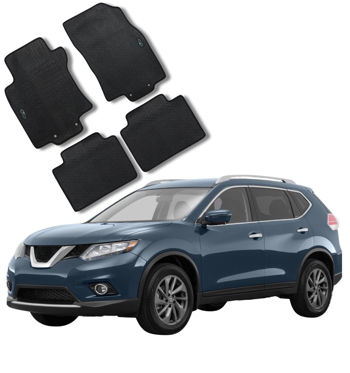 All-Weather Floor Mats for 2014 to 2019 Nissan Rogue