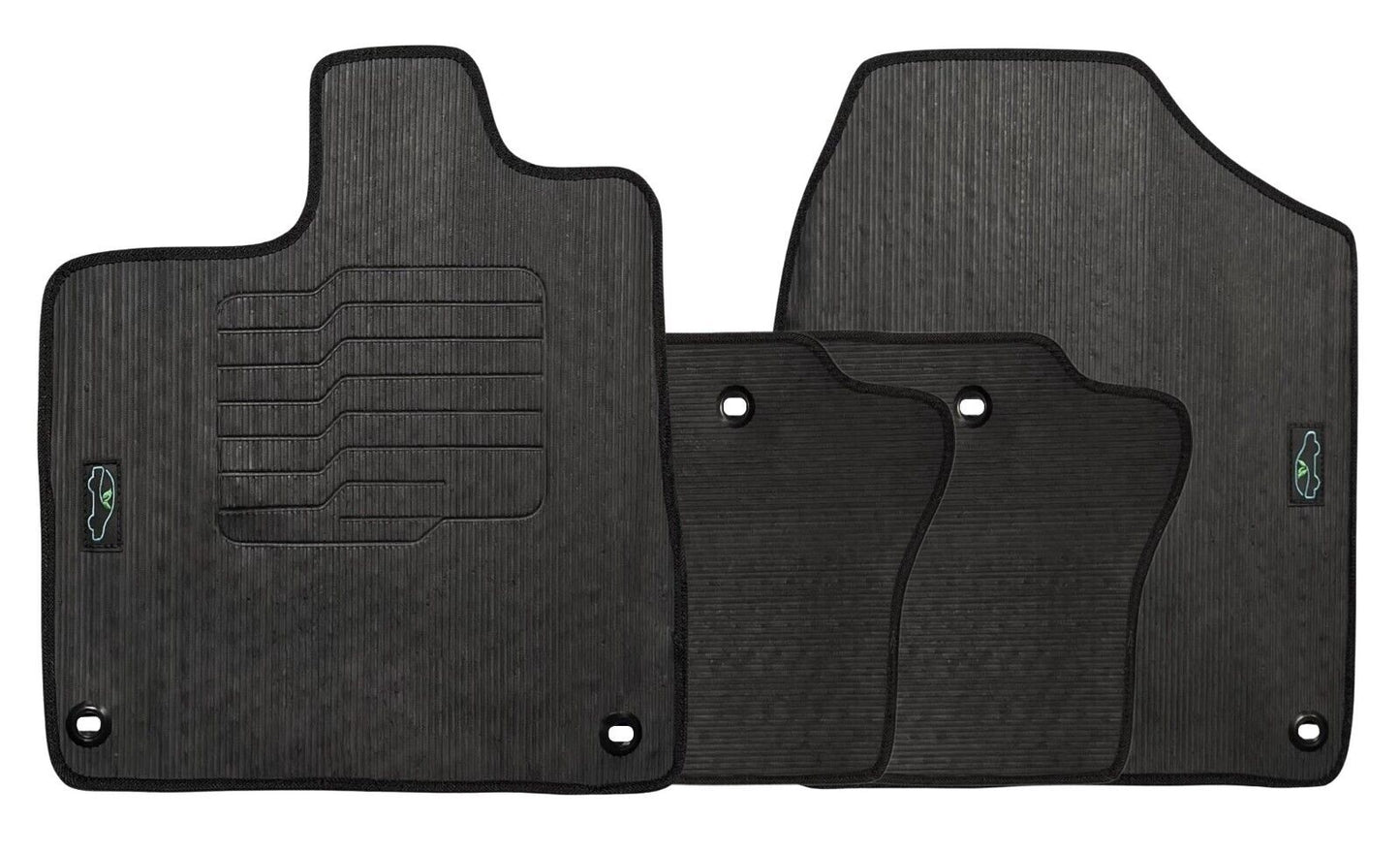 All-Weather Floor Mats for 2016 to 2022 Honda Pilot