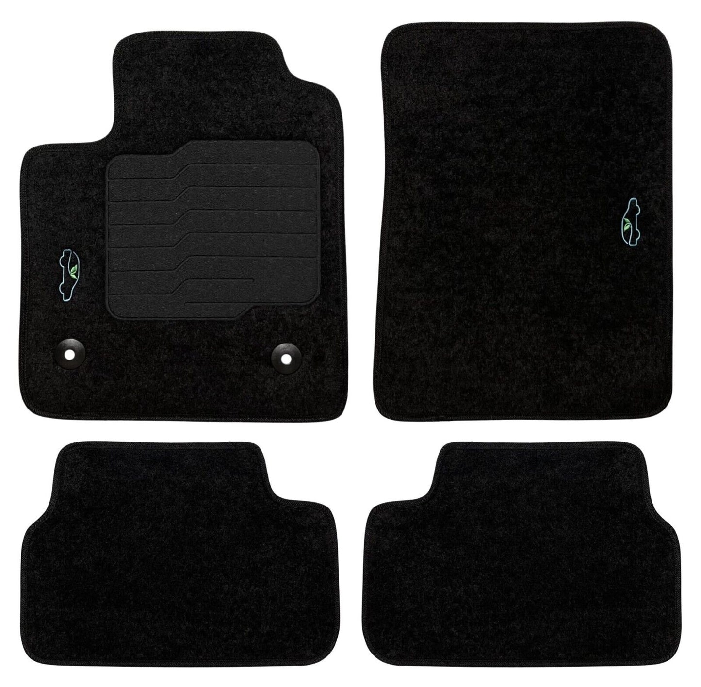 Carpet Floor Mats for 2023 2024 Chevrolet Colorado / GMC Canyon Crew Cab