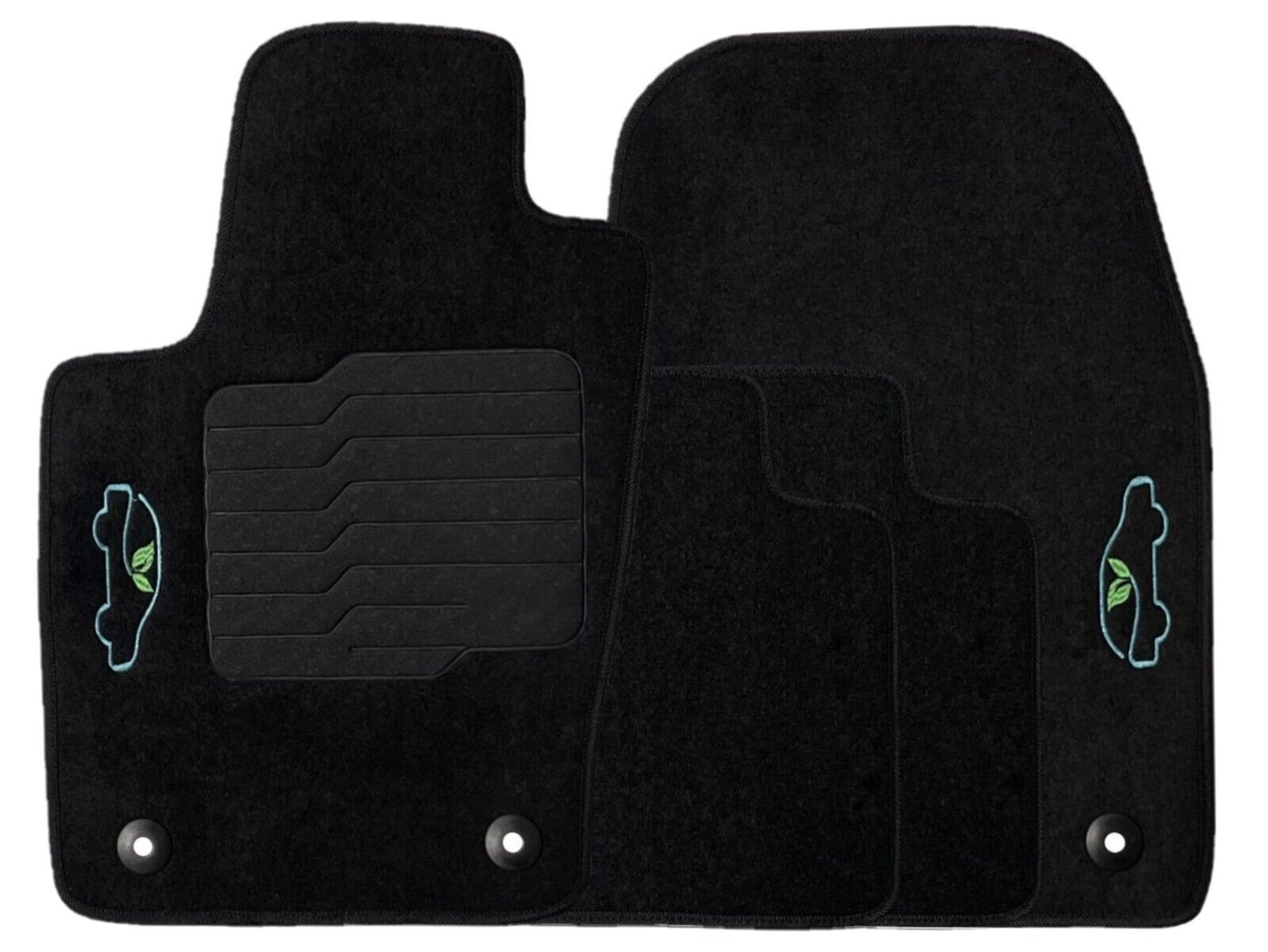 Carpet Floor Mats for 2016 to 2021 Jeep Grand Cherokee & 16 to 23 Dodge Durango