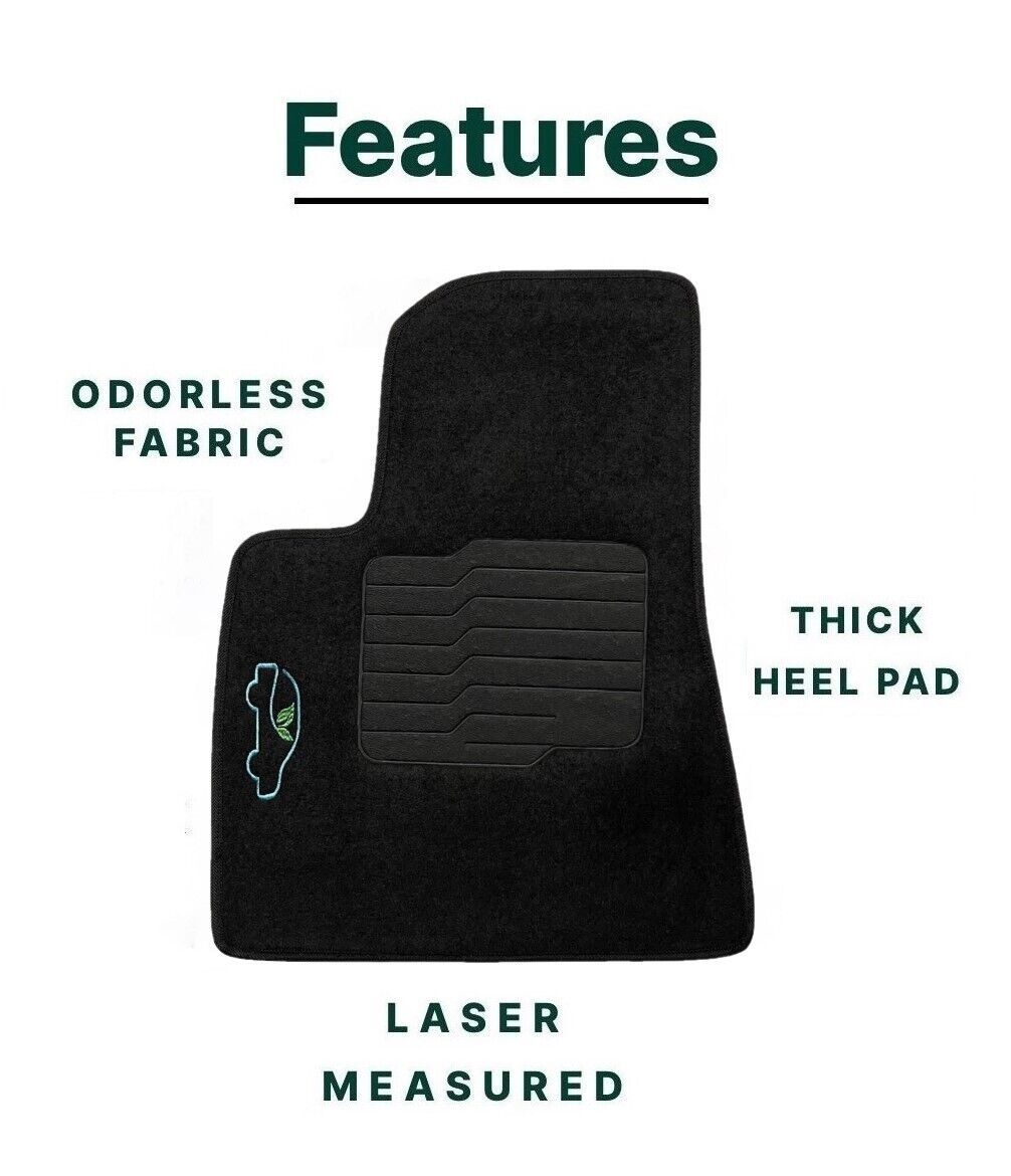 Carpet Floor Mats for 2017 to 2024 Tesla Model 3