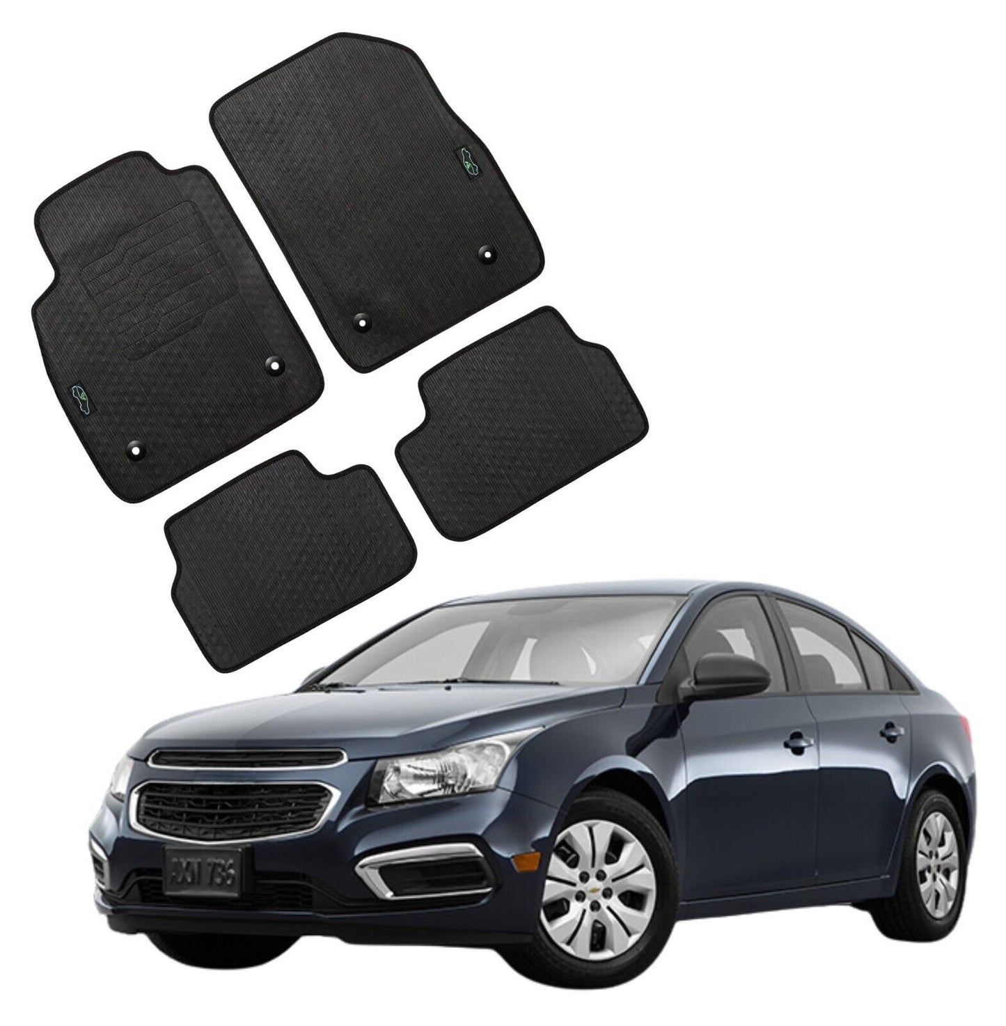 Floor Mats for 2011 to 2016 Chevrolet Cruze All Weather