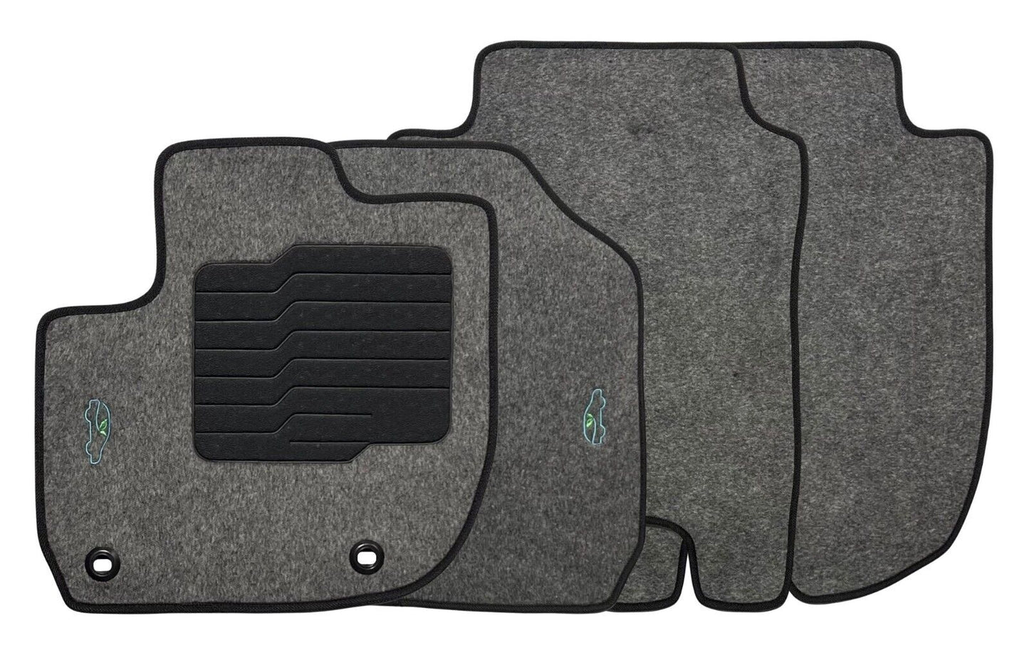 Carpet Floor Mats for 2016 to 2022 Honda HR-V - Gray