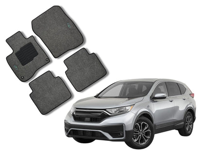 Carpet Floor Mats for 2017 to 2022 Honda CR-V - Gray