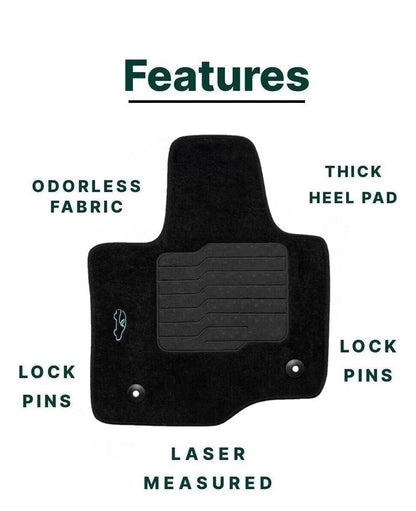 Carpet Floor Mats for 2021 to 2024 Ford F-150