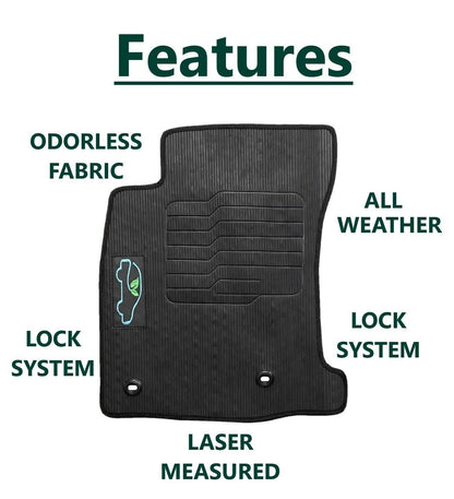 All Weather Floor Mats for 2013 to 2024 Toyota 4Runner and Lexus GX460