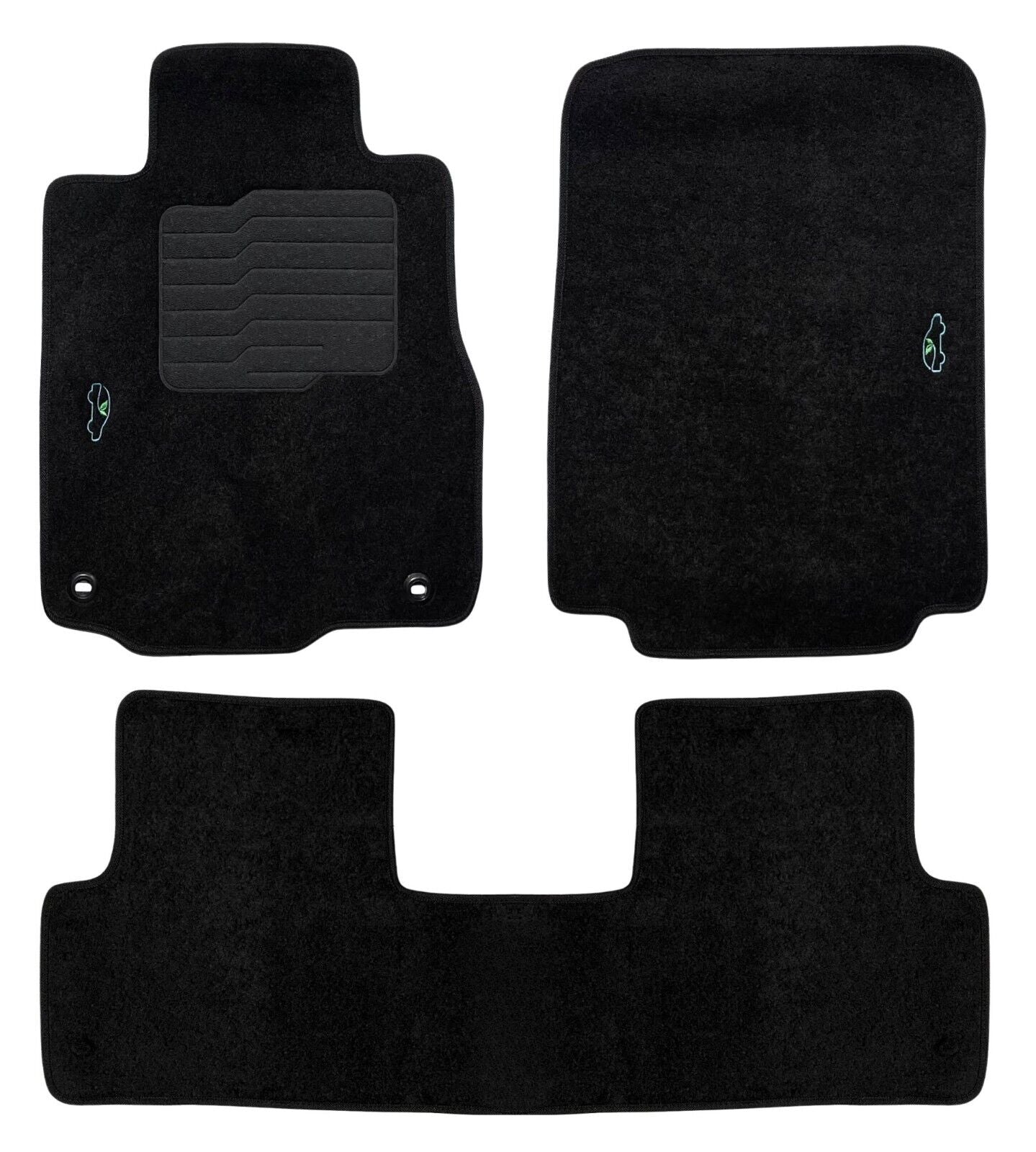 ecoMats Carpet Floor Mats for 2012 to 2016 Honda CR-V