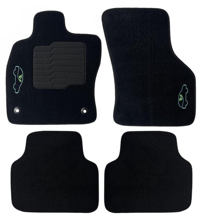 Carpet Floor Mats for 2019 to 2024 Volkswagen Jetta