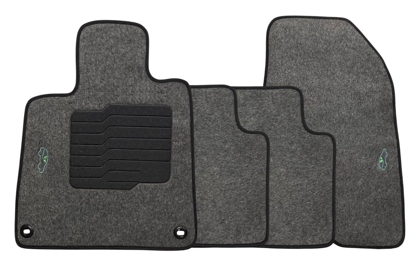 Carpet Floor Mats for 2018 to 2024 Honda Accord - Gray