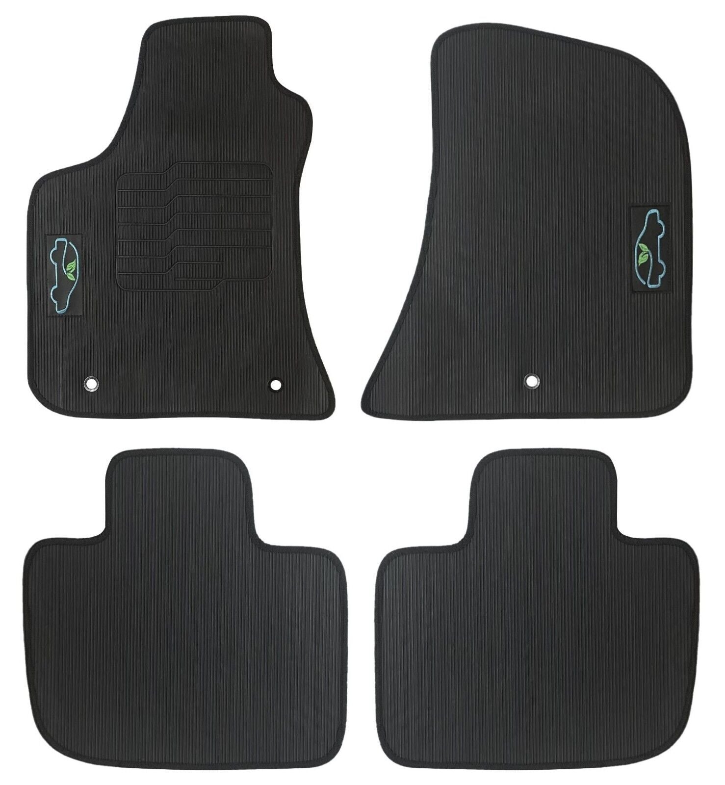All Weather Floor Mats for 2011 to 2023 Dodge Charger and Chrysler 300 RWD (Not fit for All-Wheel Drive)