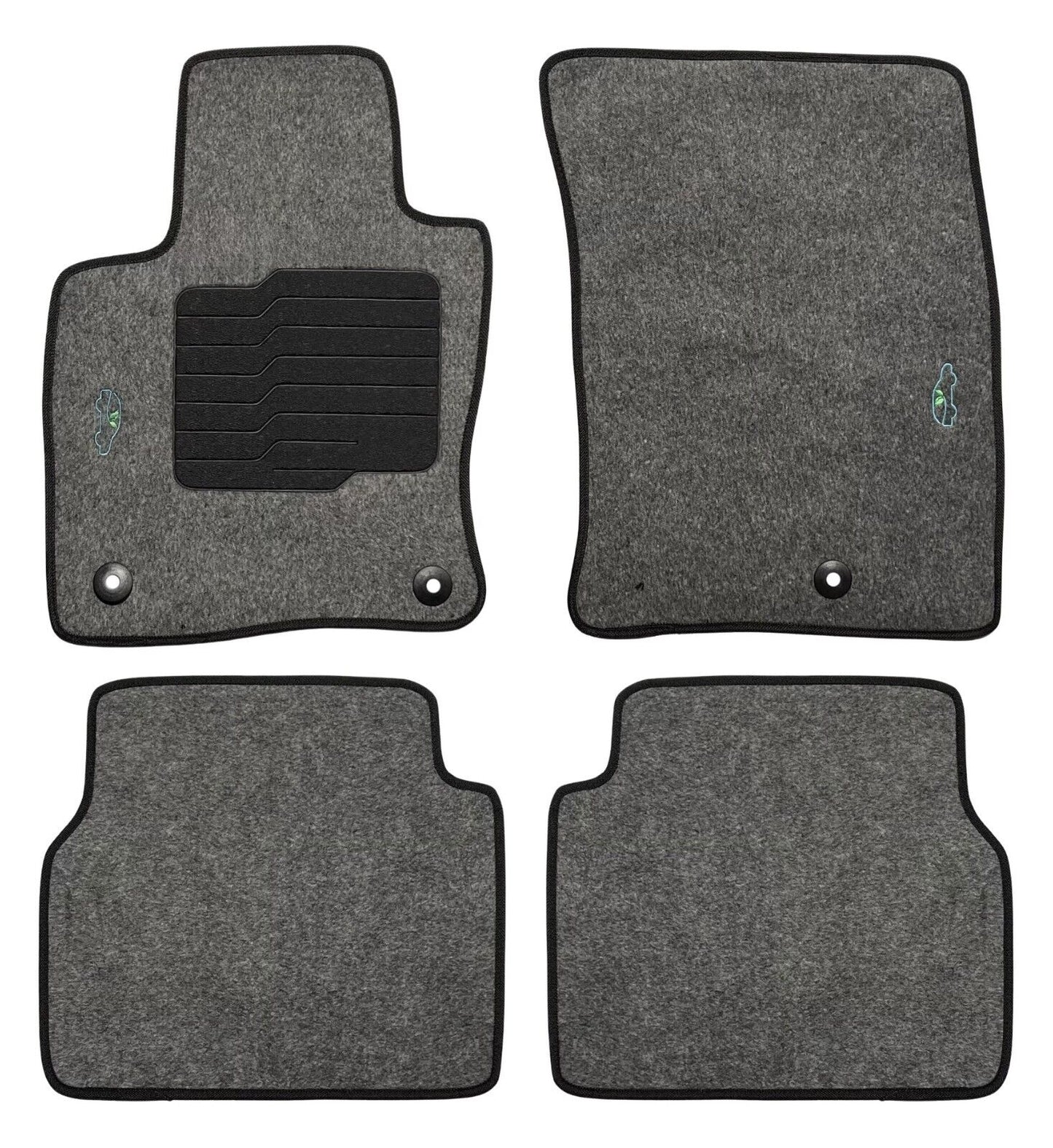 Carpet Floor Mats For 2020 to 2024 Ford Escape - Gray