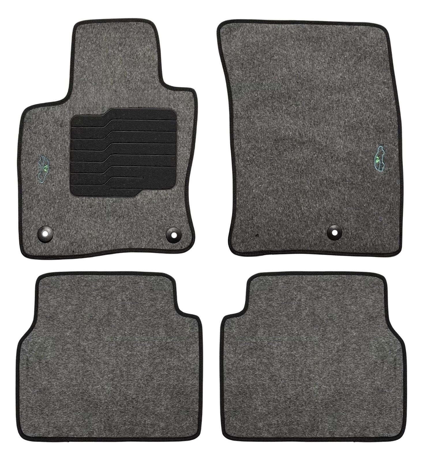 Carpet Floor Mats For 2020 to 2026 Ford Escape - Gray