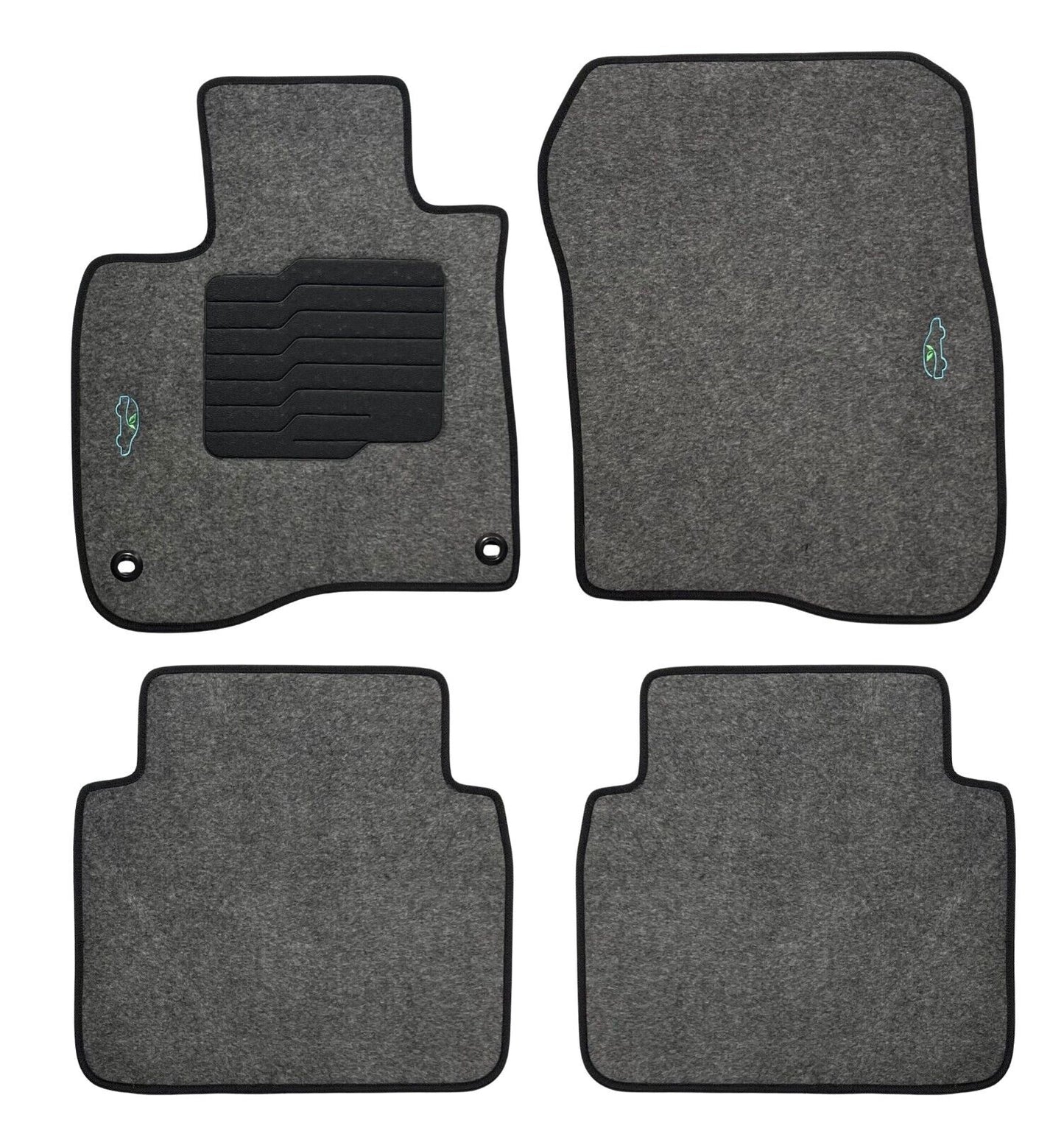 Carpet Floor Mats for 2017 to 2022 Honda CR-V - Gray